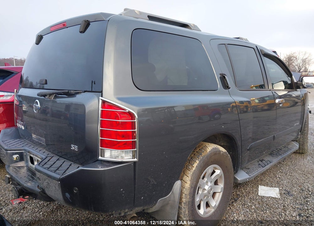 2004 NISSAN PATHFINDER ARMADA SE OFF-ROAD VIN: 5N1AA08B84N704409