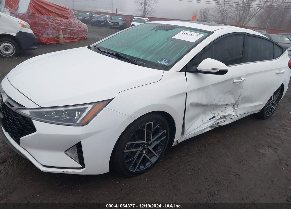 2020 HYUNDAI ELANTRA VIN: KMHD04LB9LU971447