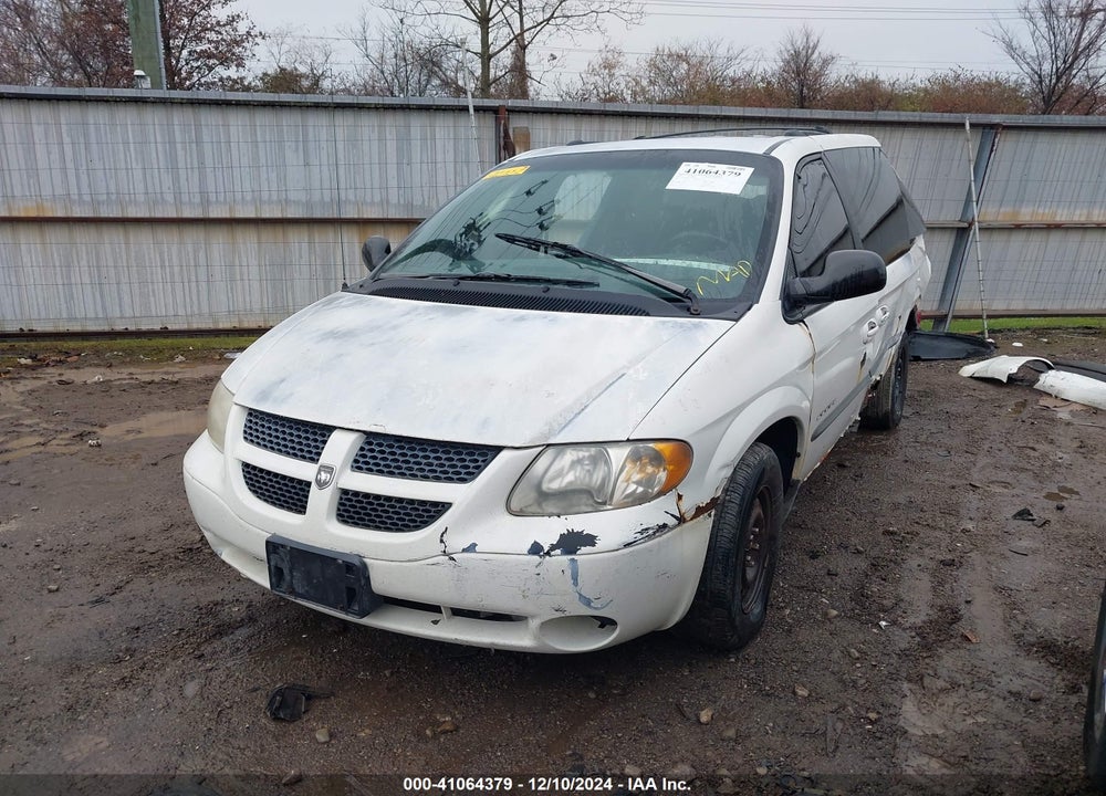 2001 DODGE GRAND CARAVAN SPORT VIN: 2B4GP44G71R172667