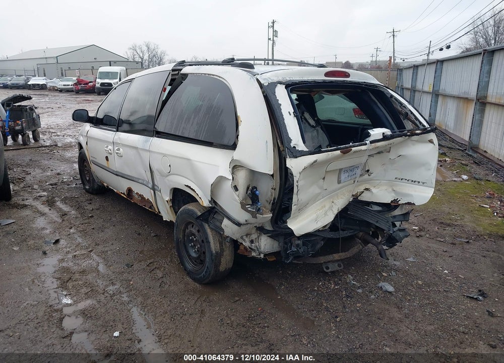 2001 DODGE GRAND CARAVAN SPORT VIN: 2B4GP44G71R172667