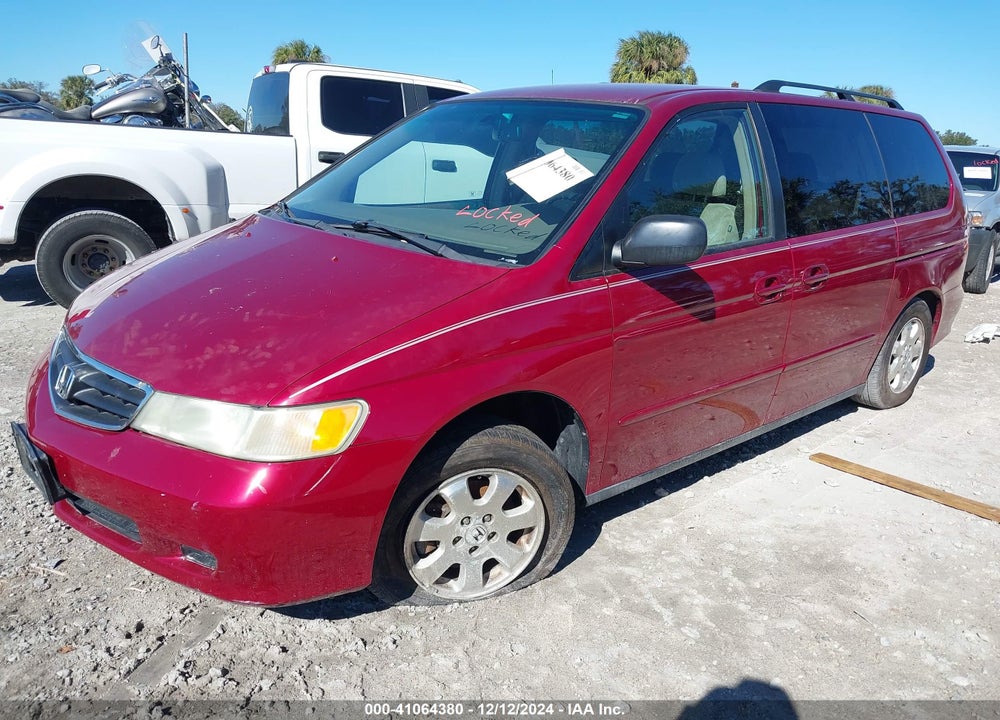 2004 HONDA ODYSSEY EX VIN: 5FNRL18814B123523