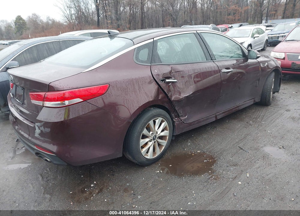 2016 KIA OPTIMA VIN: 5XXGU4L35GG085975