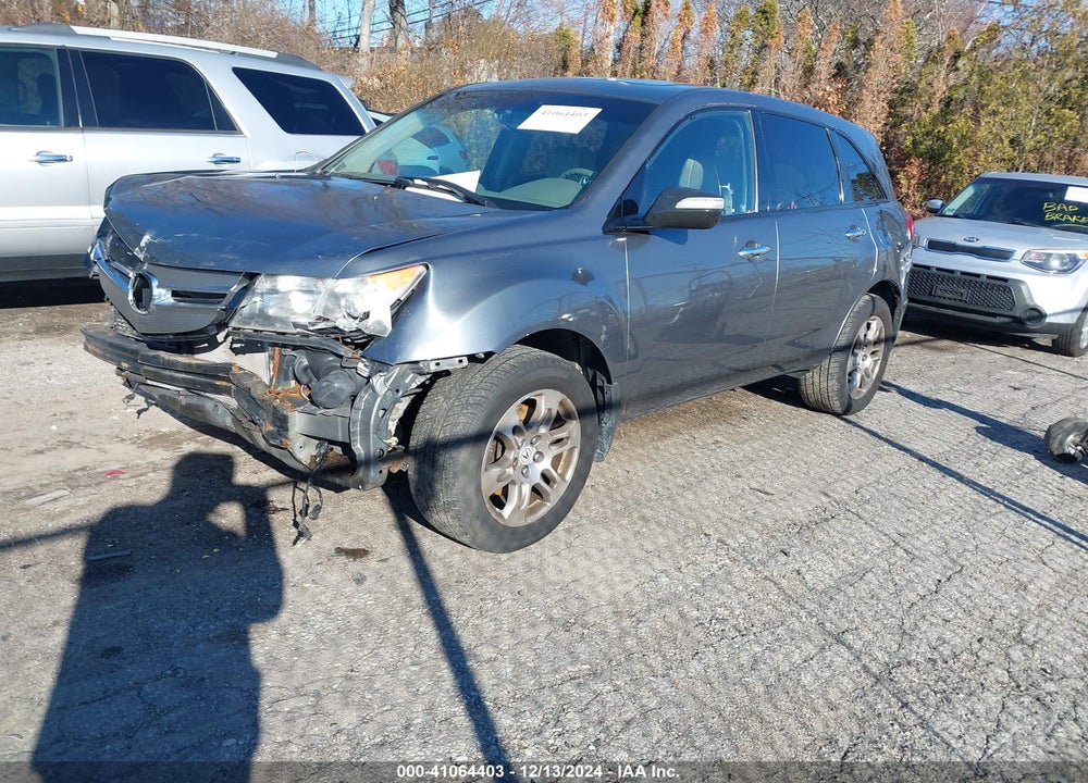 2008 ACURA MDX VIN: 2HNYD28248H502844