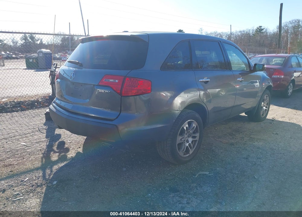 2008 ACURA MDX VIN: 2HNYD28248H502844