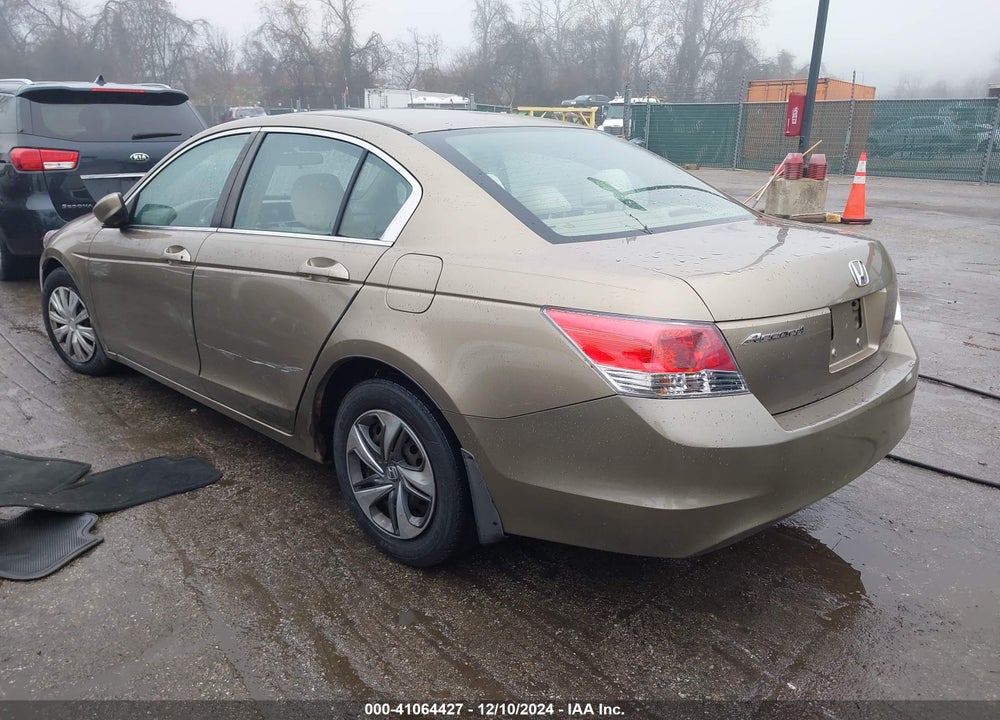 2008 HONDA ACCORD 2.4 LX VIN: 1HGCP26358A047019