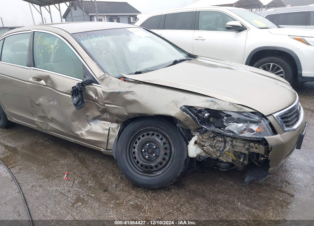 2008 HONDA ACCORD 2.4 LX VIN: 1HGCP26358A047019