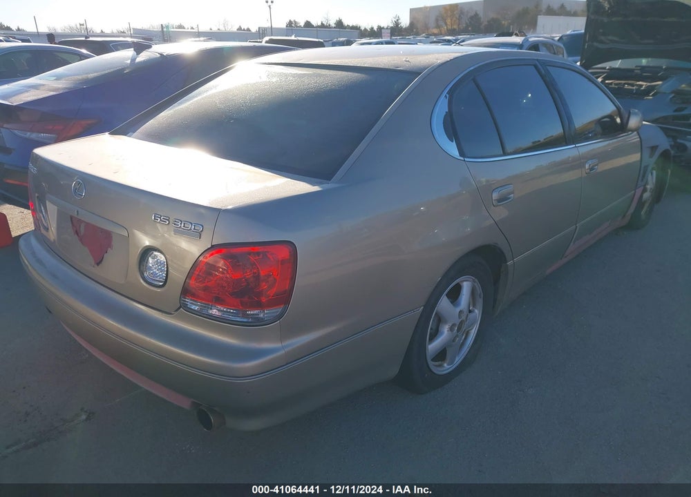 2000 LEXUS GS 300 VIN: JT8BD68S1Y0084863