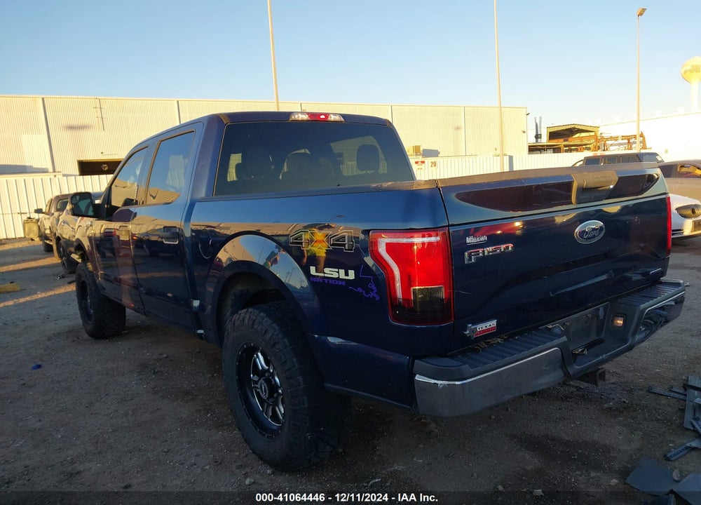 2016 FORD F-150 XLT VIN: 1FTEW1EF0GKD93052