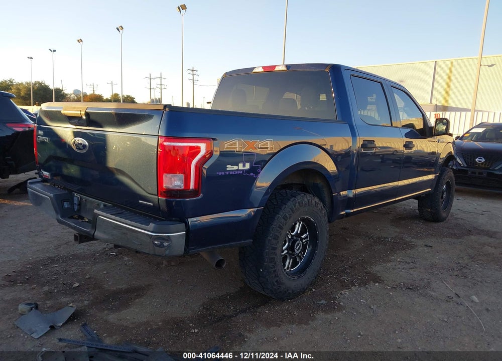 2016 FORD F-150 XLT VIN: 1FTEW1EF0GKD93052