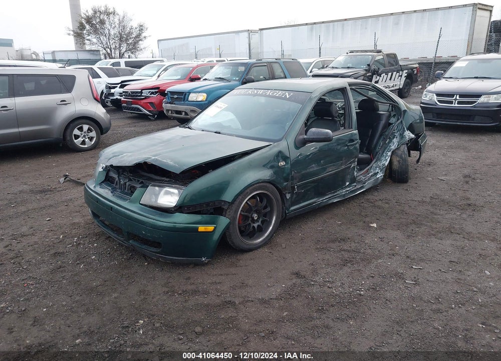 2000 VOLKSWAGEN JETTA GLS 1.8L TURBO VIN: 3VWSD29M7YM202029