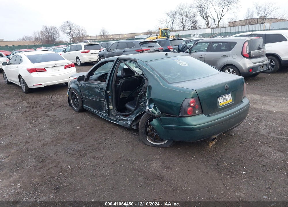 2000 VOLKSWAGEN JETTA GLS 1.8L TURBO VIN: 3VWSD29M7YM202029