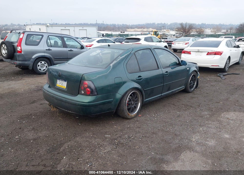 2000 VOLKSWAGEN JETTA GLS 1.8L TURBO VIN: 3VWSD29M7YM202029