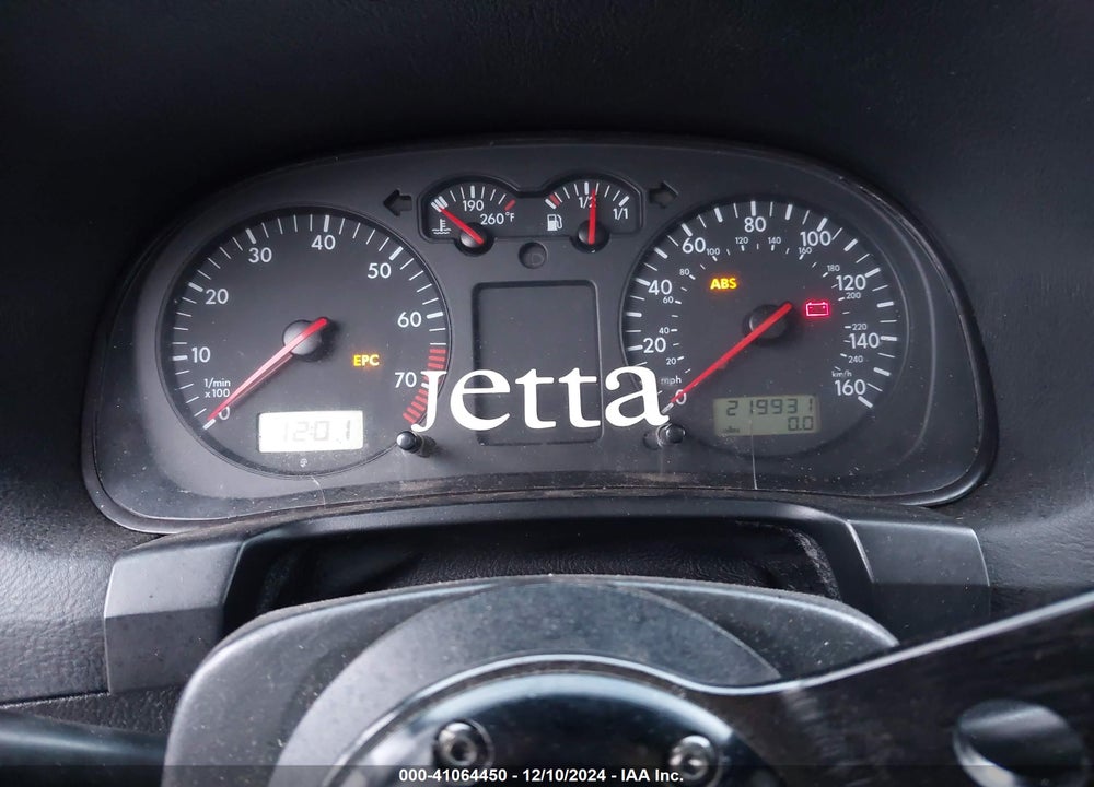 2000 VOLKSWAGEN JETTA GLS 1.8L TURBO VIN: 3VWSD29M7YM202029