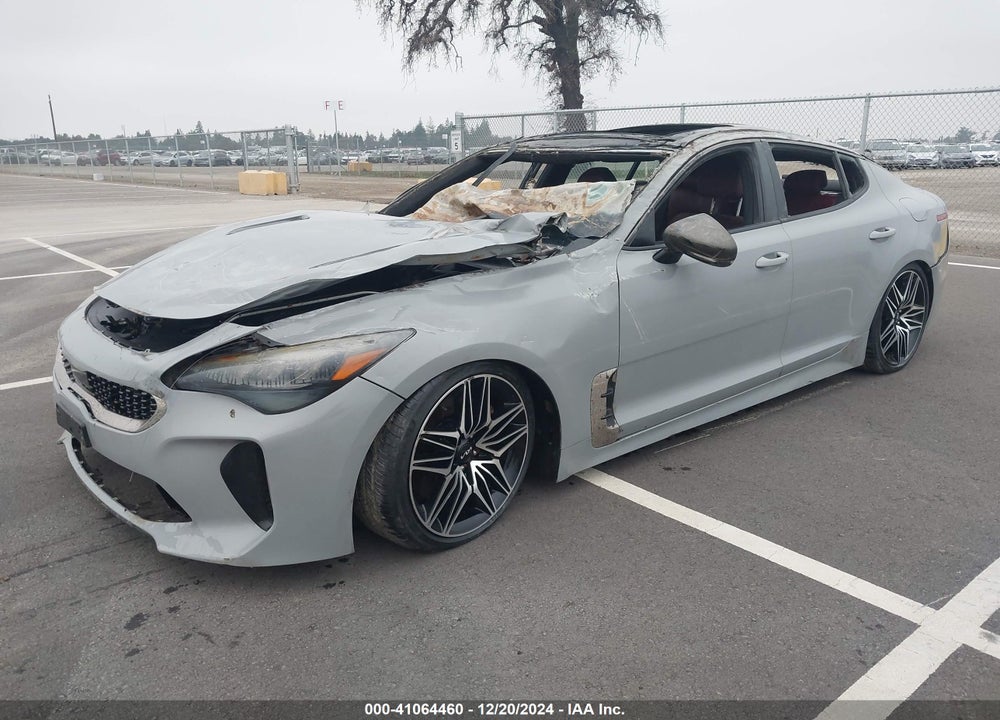 2022 KIA STINGER GT1 VIN: KNAE45LC4N6120348