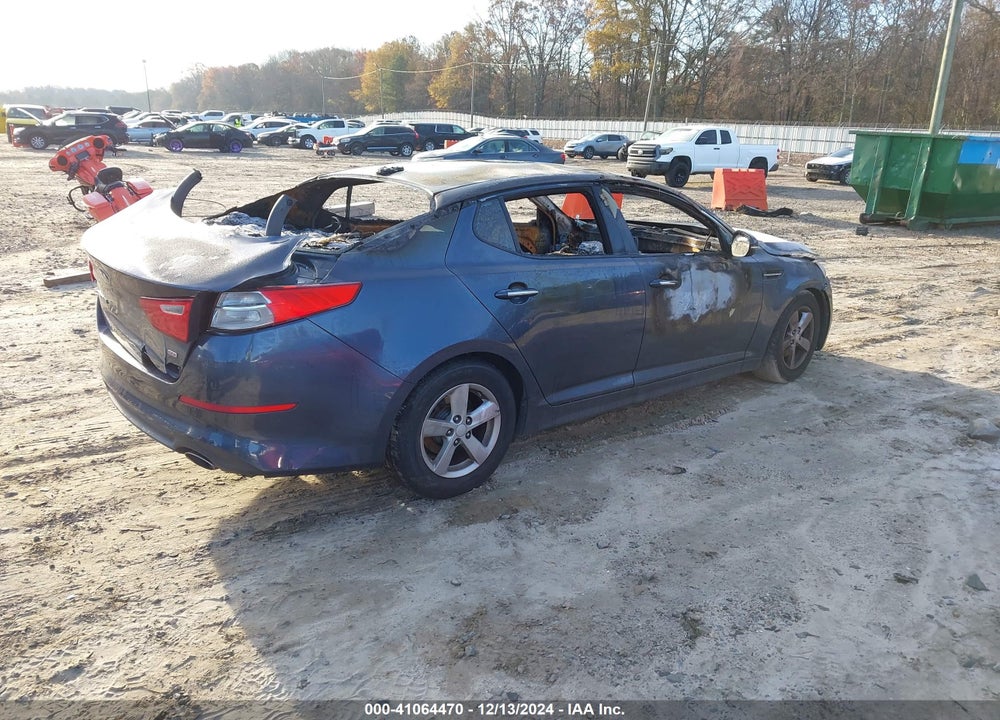 2015 KIA OPTIMA LX VIN: KNAGM4A79F5597521