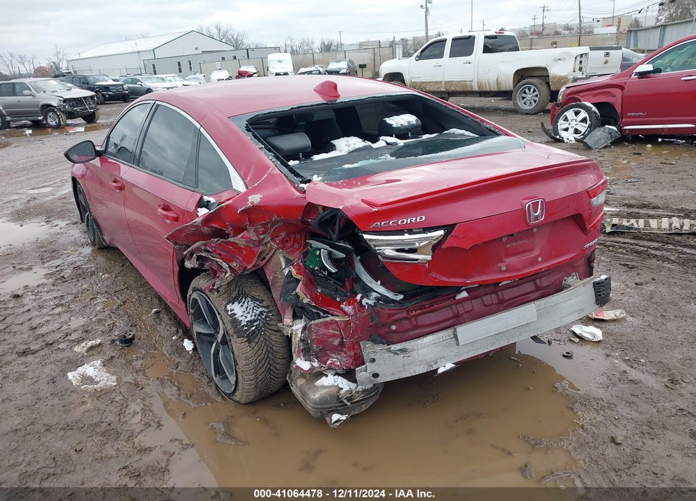 2018 HONDA ACCORD SPORT VIN: 1HGCV1F34JA069583