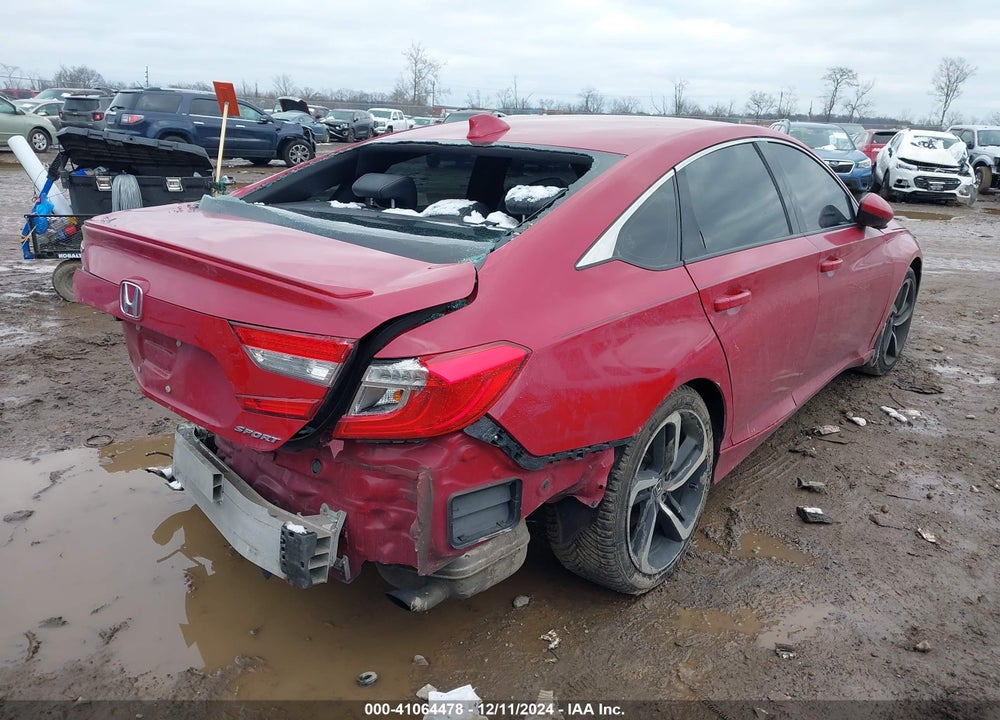 2018 HONDA ACCORD SPORT VIN: 1HGCV1F34JA069583