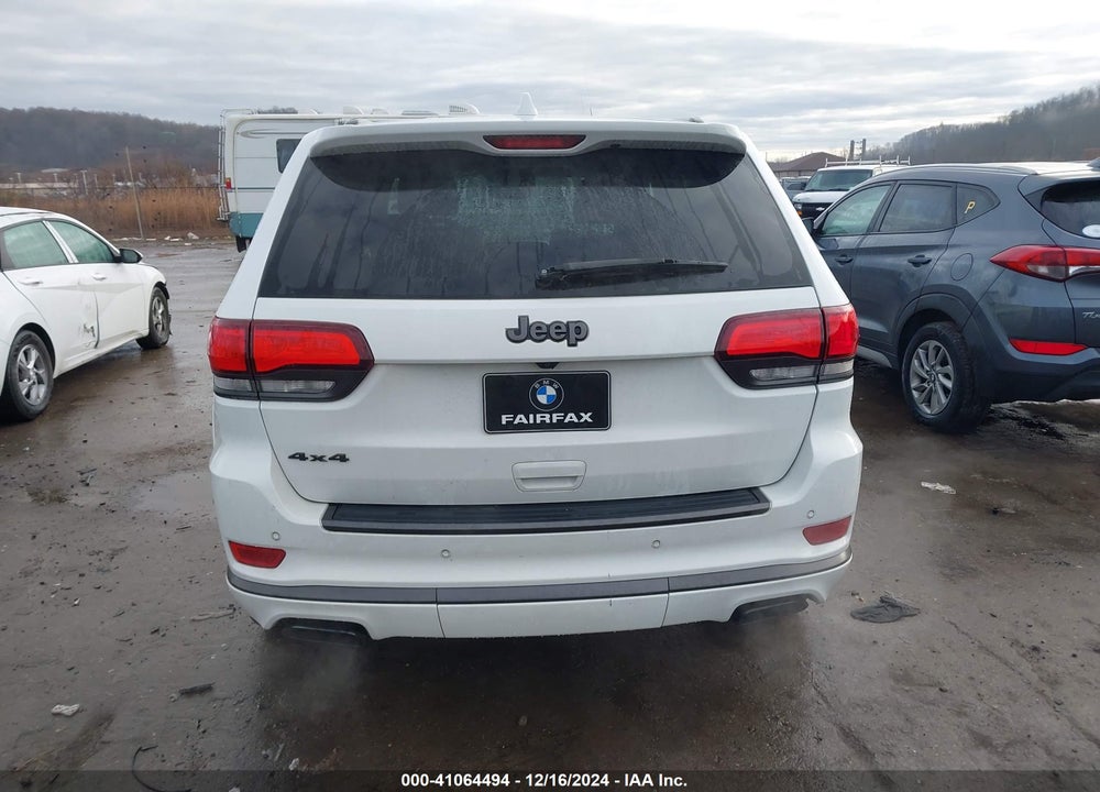 2018 JEEP GRAND CHEROKEE HIGH ALTITUDE 4X4 VIN: 1C4RJFCG8JC449555