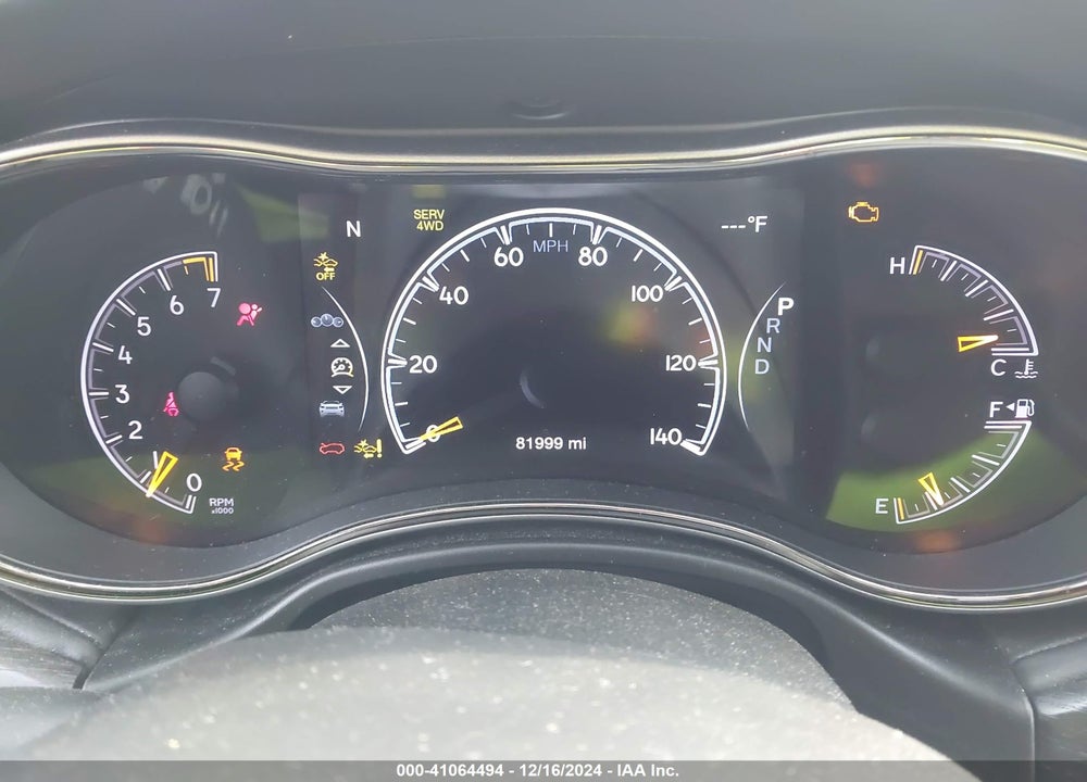2018 JEEP GRAND CHEROKEE HIGH ALTITUDE 4X4 VIN: 1C4RJFCG8JC449555