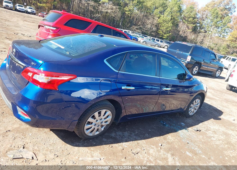 2017 NISSAN SENTRA SV VIN: 3N1AB7AP0HY213411