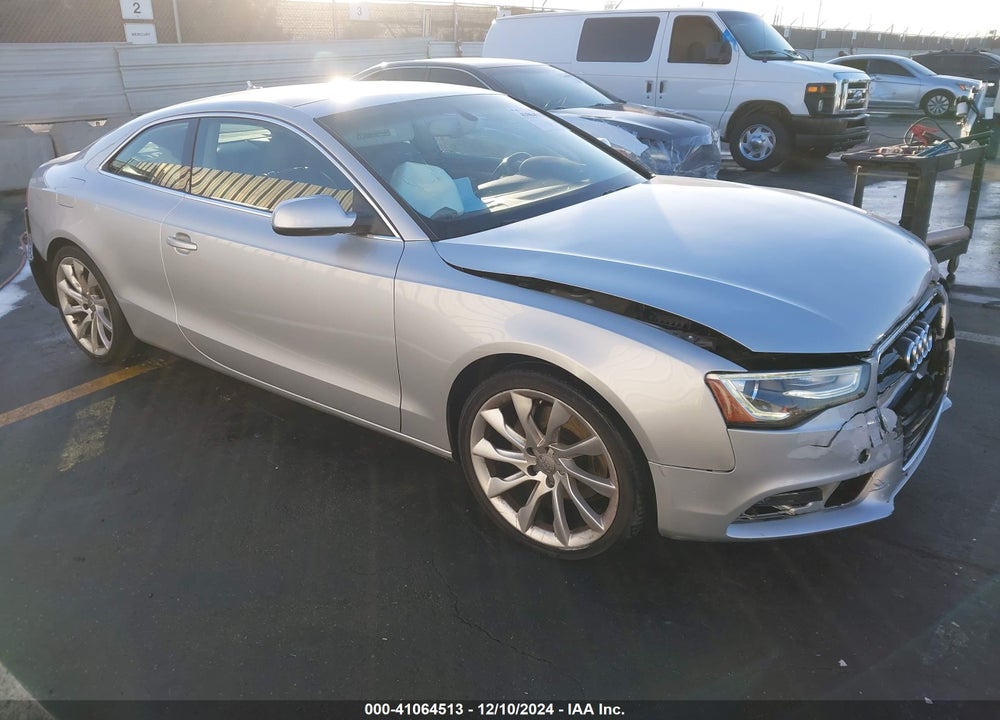 2013 AUDI A5 2.0T PREMIUM VIN: WAULFAFR3DA051304