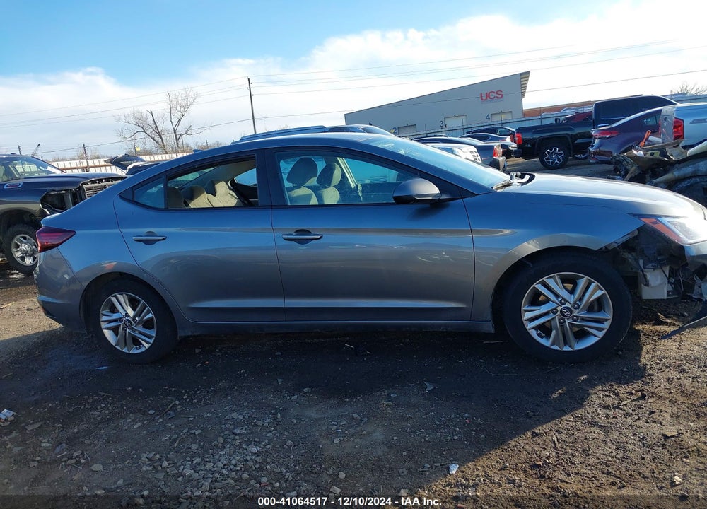 2019 HYUNDAI ELANTRA SEL VIN: 5NPD84LF8KH446839