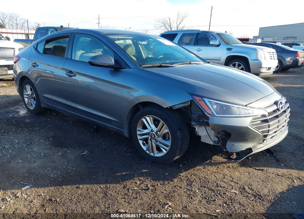 2019 HYUNDAI ELANTRA SEL VIN: 5NPD84LF8KH446839