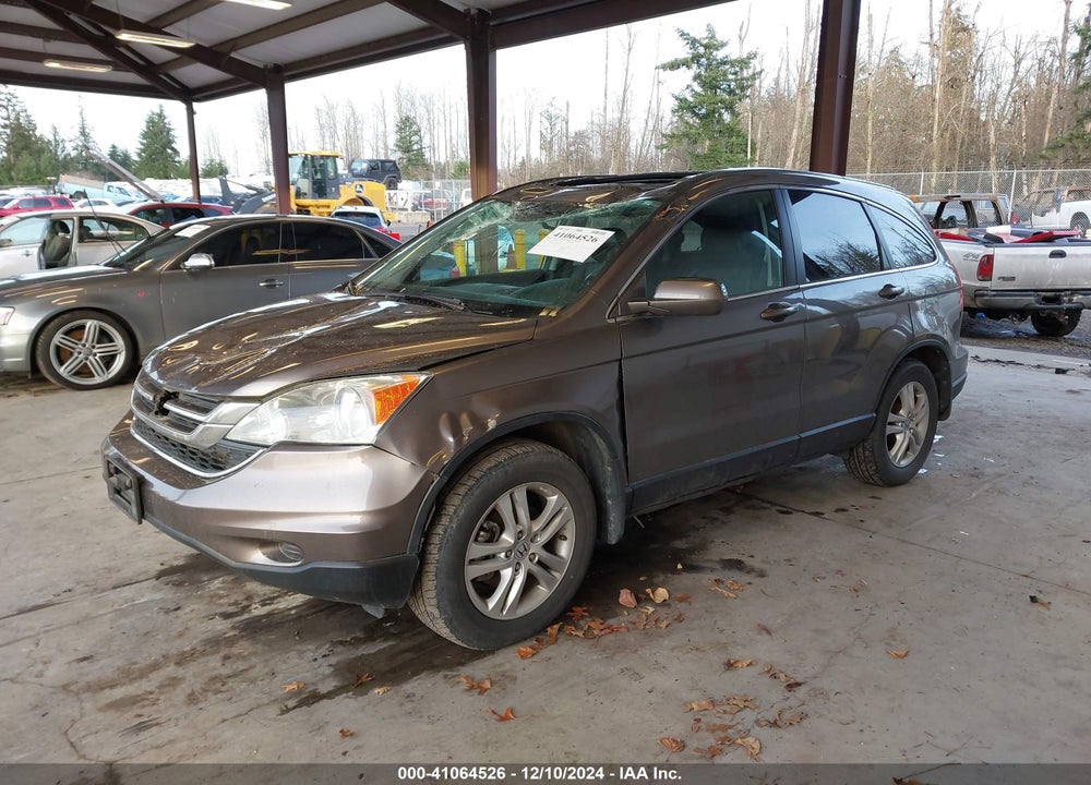 2010 HONDA CR-V EX-L VIN: 5J6RE4H76AL084515
