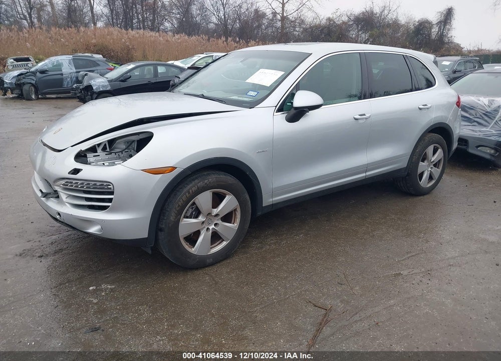 2014 PORSCHE CAYENNE DIESEL PLATINUM EDITION VIN: WP1AF2A23ELA30791