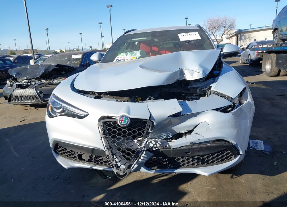 2022 ALFA ROMEO STELVIO SPRINT AWD VIN: ZASPAKAN9N7D38410