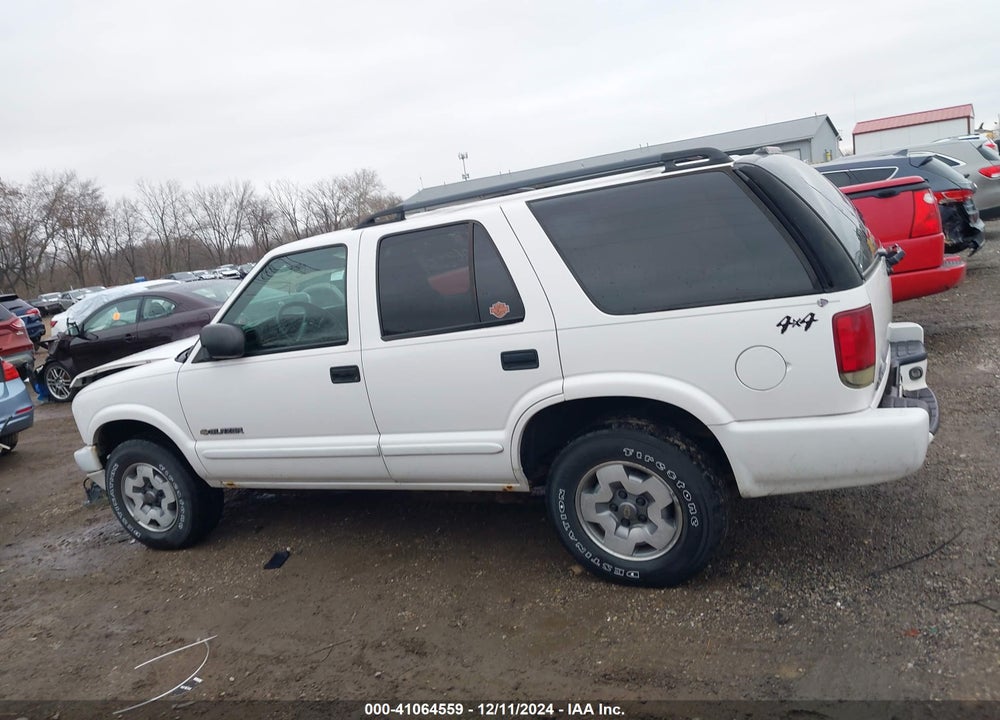 2004 CHEVROLET BLAZER LS VIN: 1GNDT13X64K155645