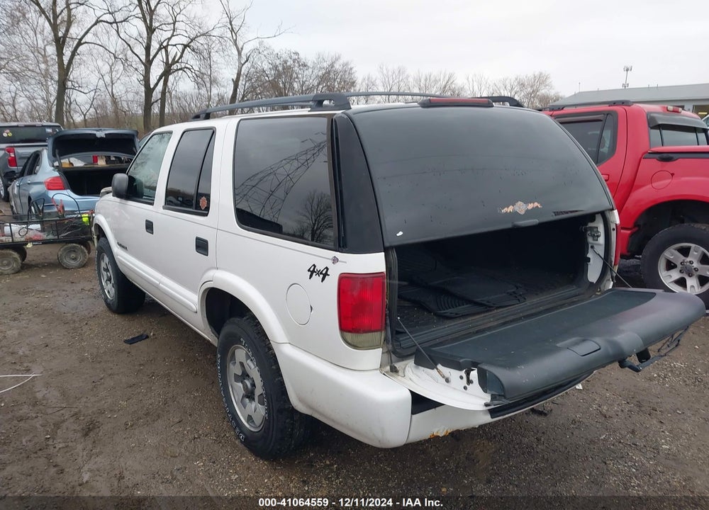 2004 CHEVROLET BLAZER LS VIN: 1GNDT13X64K155645