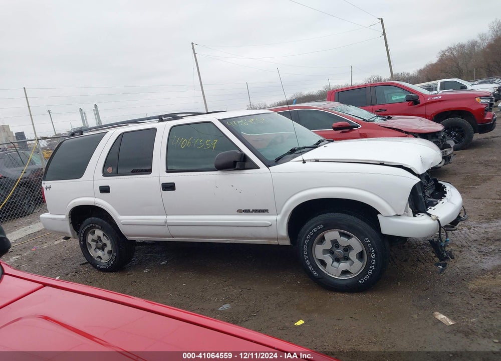 2004 CHEVROLET BLAZER LS VIN: 1GNDT13X64K155645