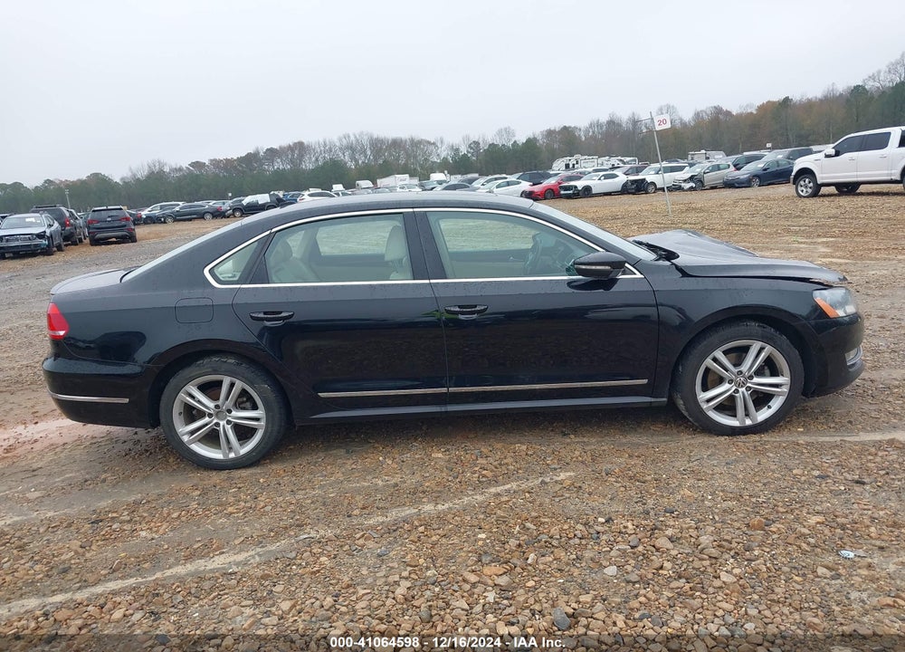 2012 VOLKSWAGEN PASSAT VIN: 1VWCM7A31CC065345
