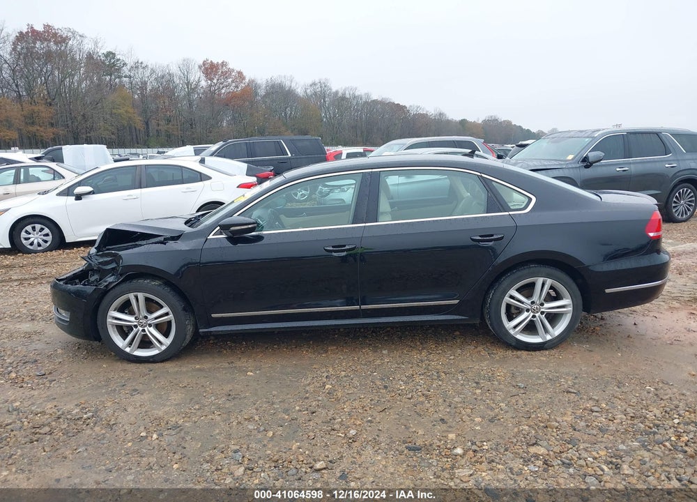 2012 VOLKSWAGEN PASSAT VIN: 1VWCM7A31CC065345