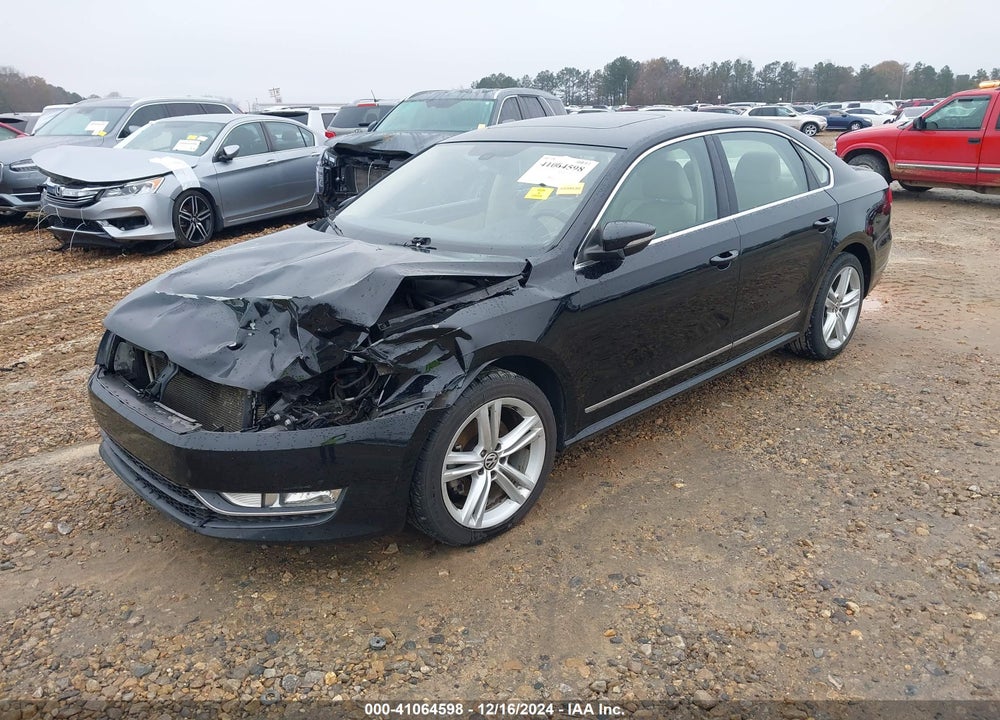 2012 VOLKSWAGEN PASSAT VIN: 1VWCM7A31CC065345