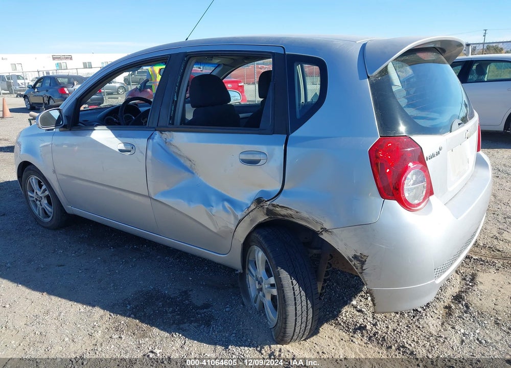 2009 CHEVROLET AVEO LT VIN: KL1TG66E49B327041