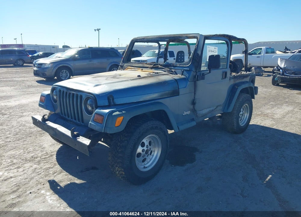1997 JEEP WRANGLER SPORT VIN: 1J4FY19S0VP495046