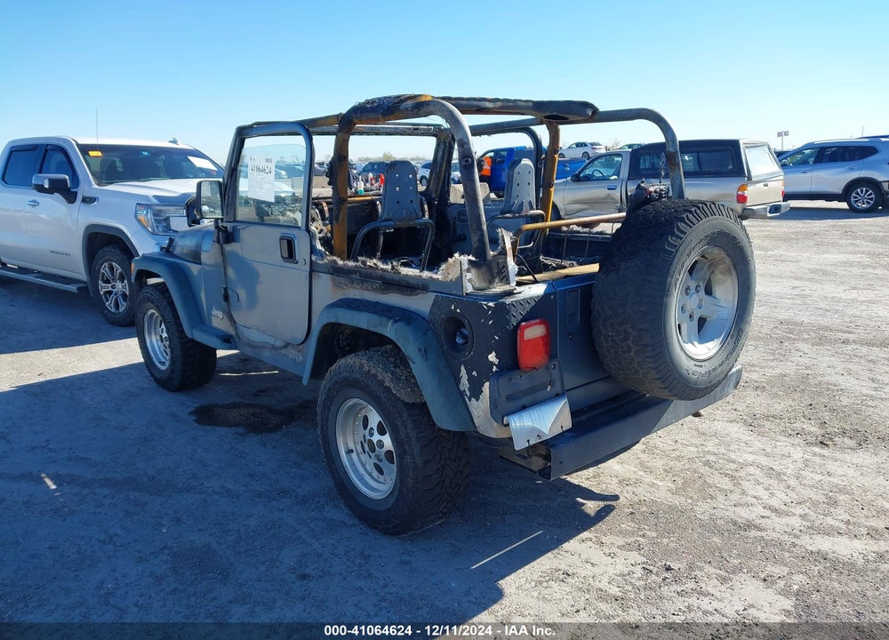 1997 JEEP WRANGLER SPORT VIN: 1J4FY19S0VP495046