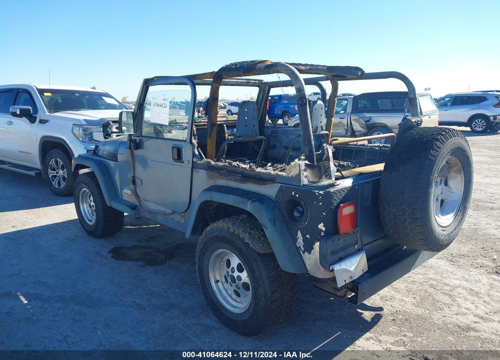 1997 JEEP WRANGLER SPORT VIN: 1J4FY19S0VP495046