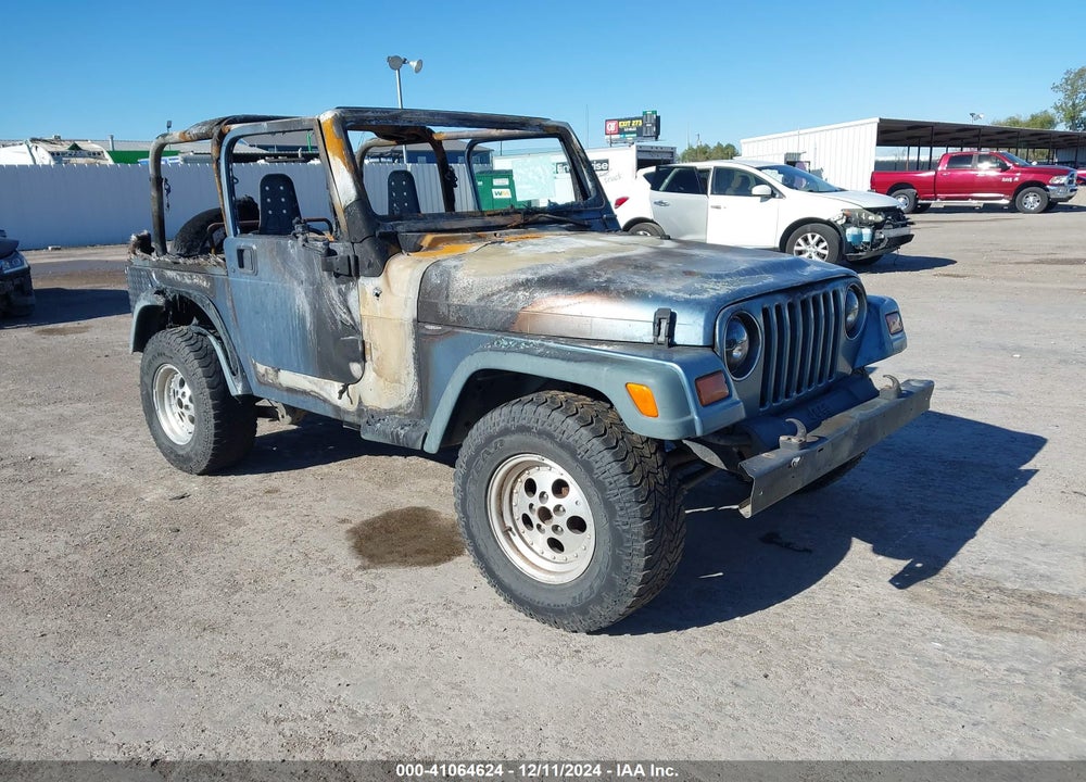 1997 JEEP WRANGLER SPORT VIN: 1J4FY19S0VP495046