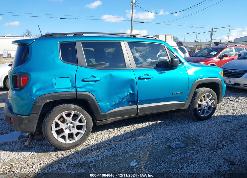 2022 JEEP RENEGADE LATITUDE 4X4 VIN: ZACNJDB17NPN45062