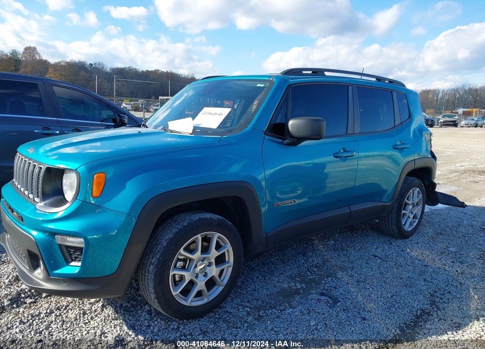 2022 JEEP RENEGADE LATITUDE 4X4 VIN: ZACNJDB17NPN45062