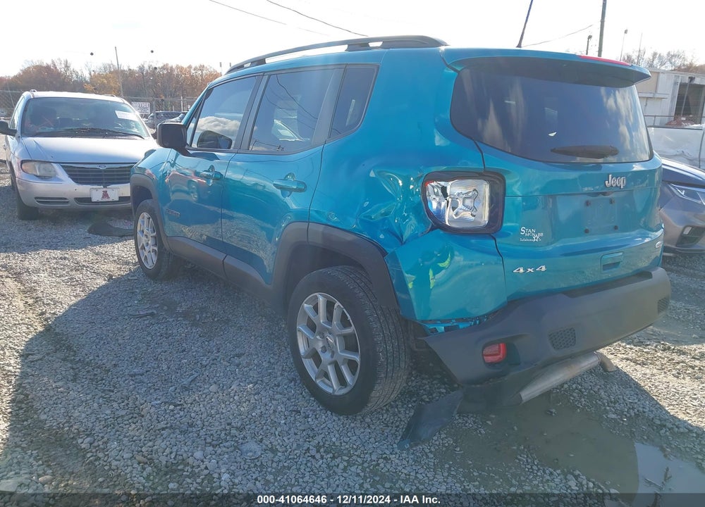 2022 JEEP RENEGADE LATITUDE 4X4 VIN: ZACNJDB17NPN45062