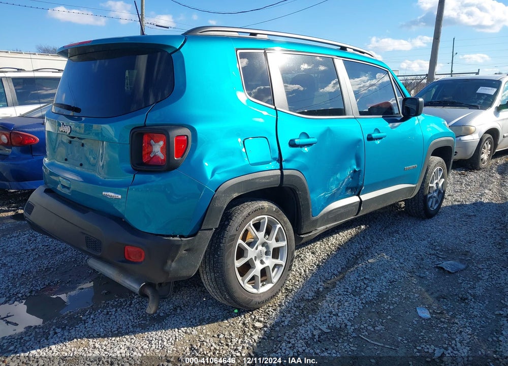 2022 JEEP RENEGADE LATITUDE 4X4 VIN: ZACNJDB17NPN45062