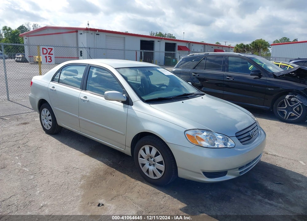 2004 TOYOTA COROLLA LE VIN: JTDBR32E842019978