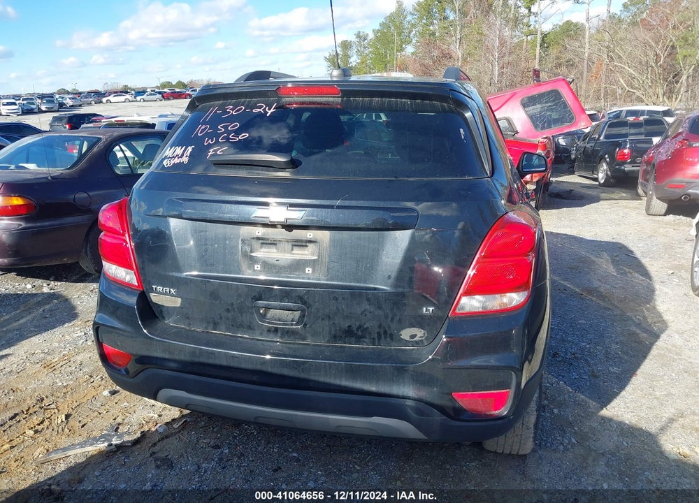 2017 CHEVROLET TRAX LT VIN: 3GNCJLSBXHL280963