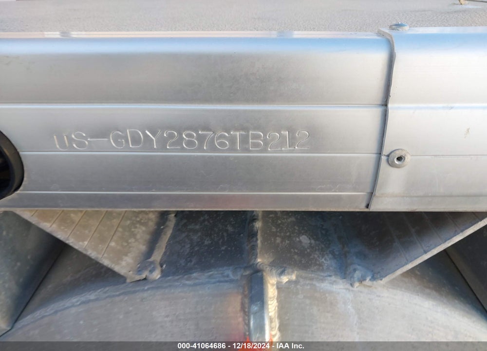 2012 SWEETWATER BOAT VIN: GDY2876TB212