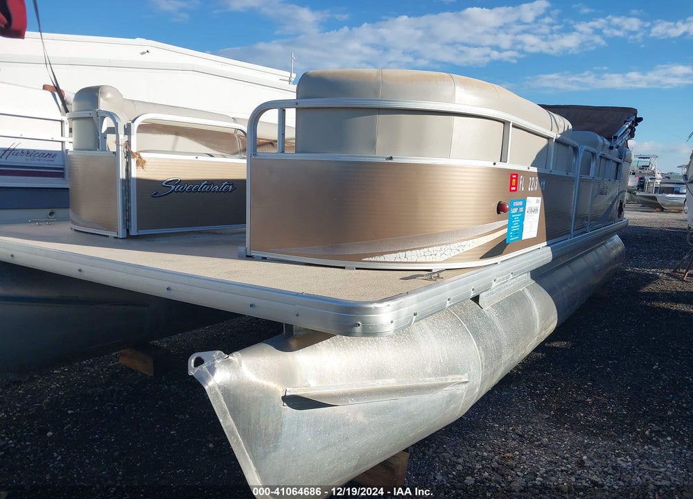 2012 SWEETWATER BOAT VIN: GDY2876TB212