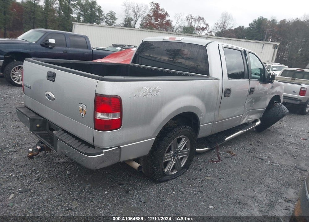 2007 FORD F-150 XLT VIN: 1FTRW12W47KB21903